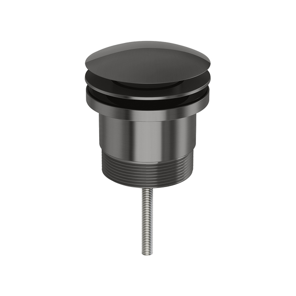 Phoenix 40mm Dome Pop Up Universal Waste Brushed Carbon