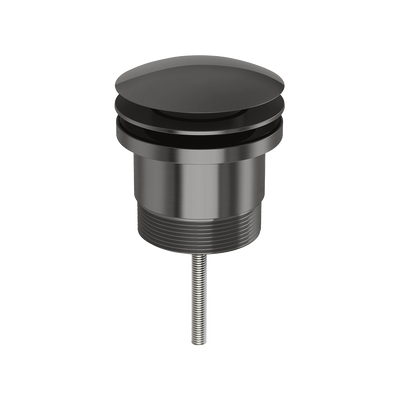 Phoenix 40mm Dome Pop Up Universal Waste Brushed Carbon