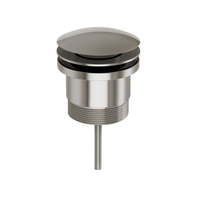 40mm Dome Pop Up Universal Waste Brushed Nickel
