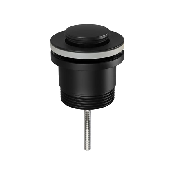 Phoenix 40mm Flat Pop Up Universal Waste Matte Black