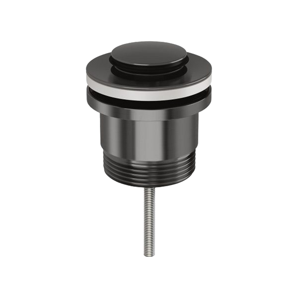 Phoenix 40mm Flat Pop Up Universal Waste Brushed Carbon