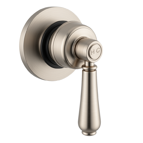 Armando Vicario Provincial Shower Wall Mixer (Trim Kit Only) Brushed Nickel Lead Free