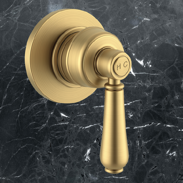 Armando Vicario Provincial Shower Wall Mixer (Trim Kit Only) Bronze Lead Free