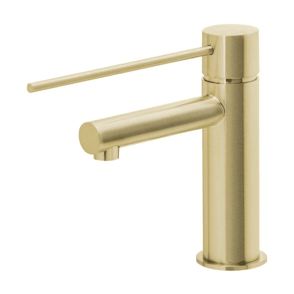 Vivid Slimline Basin Mixer with Extended Lever  Brushed Gold