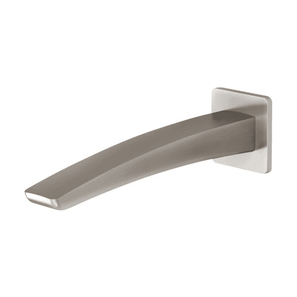 Phoenix Rush Wall Basin Outlet 180mm Brushed Nickel