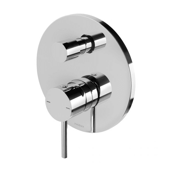 Phoenix Pina Shower / Bath Diverter Mixer (Trim Kit Only) Chrome