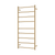Fienza Isabella Heated Towel Rail 600 x 1200mm Urban Brass