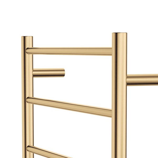 Fienza Isabella Heated Towel Rail 600 x 1200mm Urban Brass