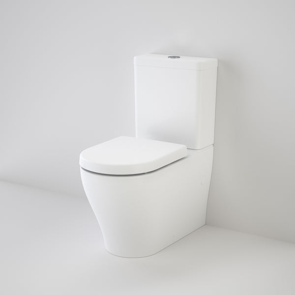 Caroma Luna Cleanflush Rimless BTW Toilet Suite (Bottom Inlet)