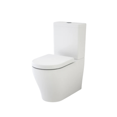 Caroma Luna CleanFlush Rimless BTW Toilet Suite (Back Entry)