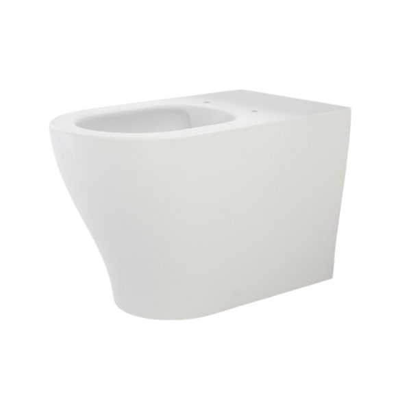 Caroma Luna Cleanflush Wall Faced Back Inlet Pan White