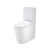 Caroma Care 660 Ambulant Cleanflush Easy Height Bottom Inlet Suite with Double Flap Seat (GermGard) White