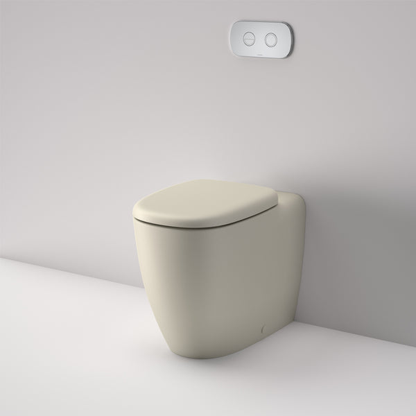 Caroma Contura II Cleanflush Invisi Series II Wall Faced Suite Clay