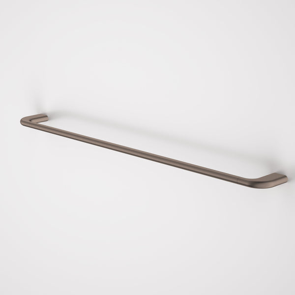 Caroma Contura II 820mm Single Towel Rail Brushed Bronze