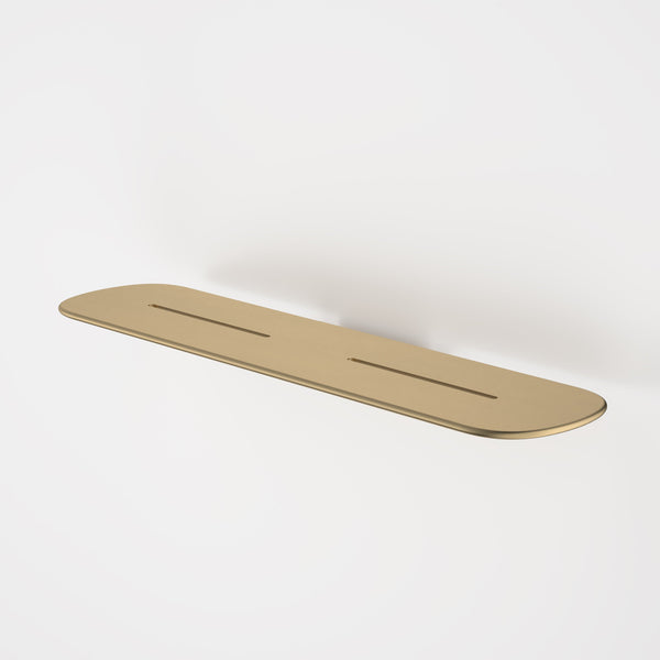 Caroma Contura II Bathroom Shelf Brushed Brass