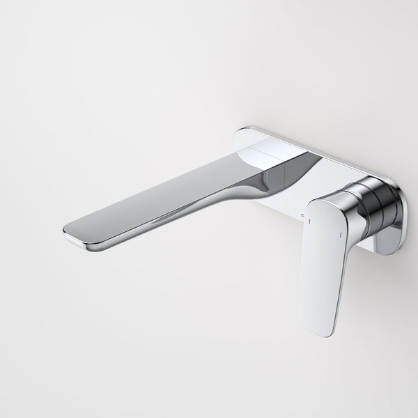 Caroma Contura II Wall Basin/Bath Mixer 180mm Lead Free Chrome