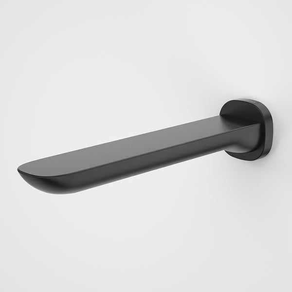 Caroma Contura II Basin/Bath Outlet 220mm Matte Black