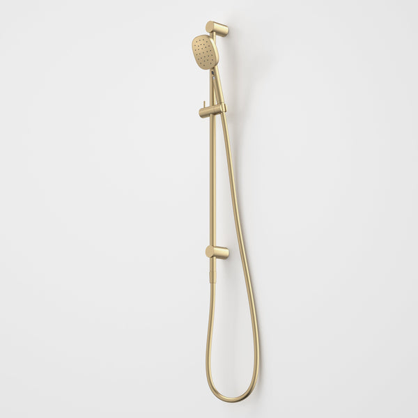 Caroma Contura II Rail Shower Brushed Brass