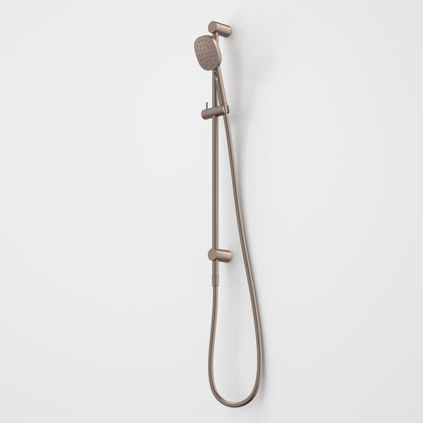 Caroma Contura II Rail Shower Brushed Bronze