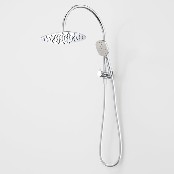Caroma Contura II Compact Twin Shower Chrome