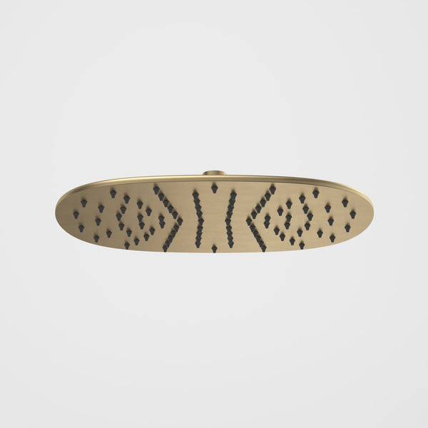 Caroma Contura II Rain Shower 300mm Brushed Brass