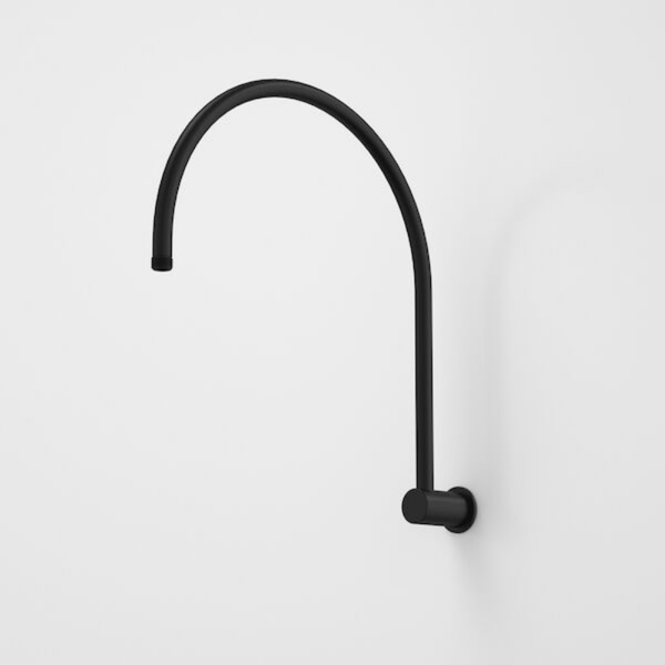 Caroma Upswept Shower Arm Matte Black