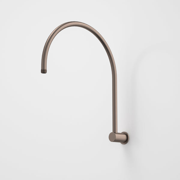 Caroma Upswept Shower Arm Brushed Bronze