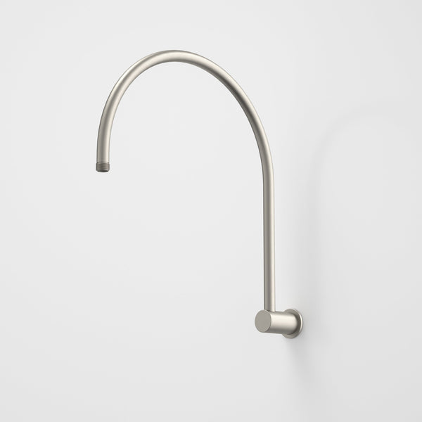 Caroma Upswept Shower Arm Brushed Nickel