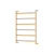 Fienza Tono Heated Towel Rail 600 x 800mm Urban Brass