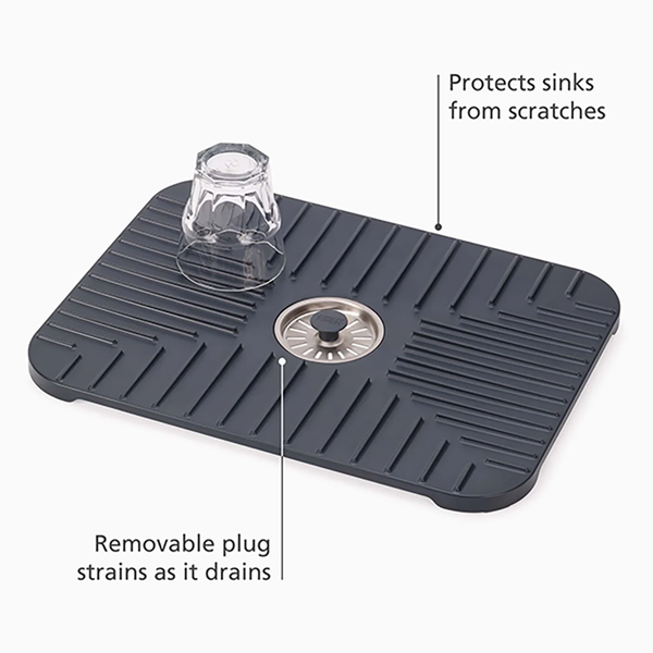 Joseph Joseph SinkShield Grey Sink Protector Large