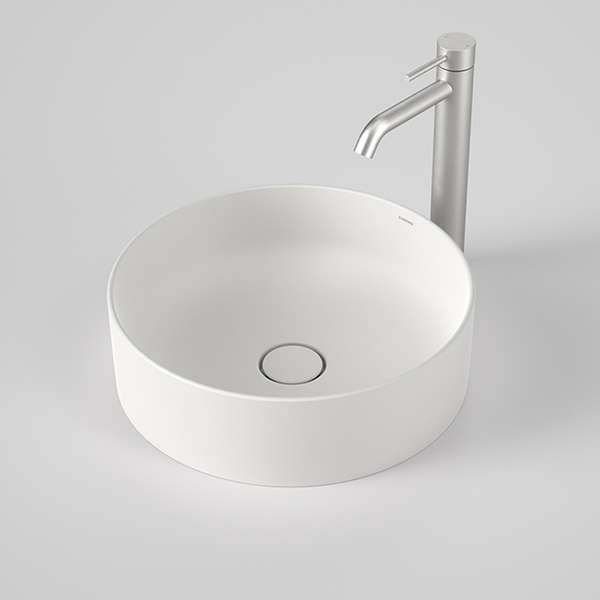 Caroma Liano II 400mm Above Counter Basin Matte White