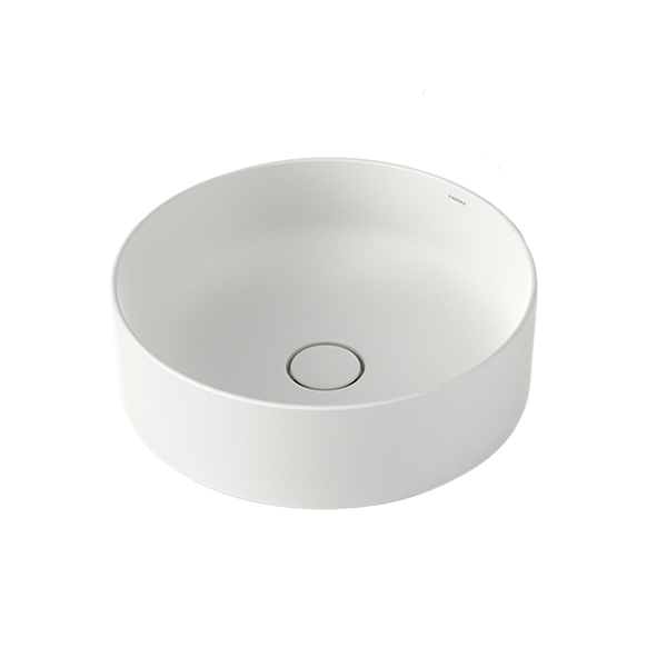 Caroma Liano II 400mm Above Counter Basin Gloss White