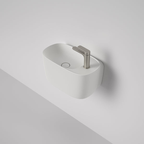 Caroma Contura II Hand Wall Basin Matte White