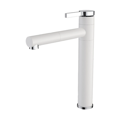 Caroma Twin Sink Mixer White CLEARANCE