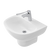 Caroma Care 500 Wall Basin with GermGard and 1 Taphole White