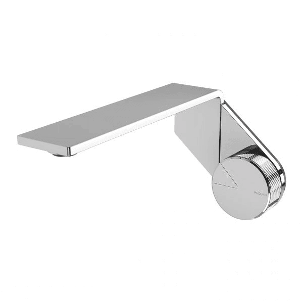 Phoenix Axia Wall Basin / Bath Mixer Set 200mm Chrome