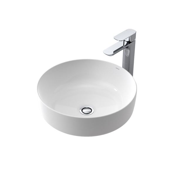 Caroma Tribute 405mm Round Above Counter Basin White