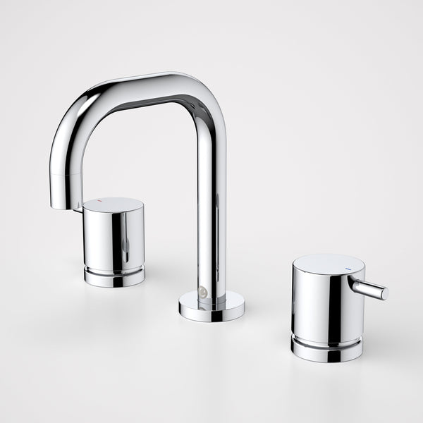 Caroma Luna Lever Basin Set Chrome Lead Free