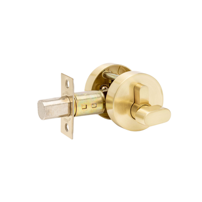Zanda Futura Slimline Deadbolt Satin Brass