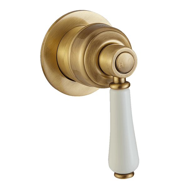 Armando Vicario Provincial Shower Wall Mixer Bronze