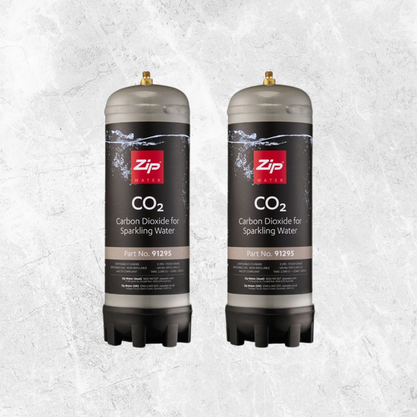 Zip Water Sparkling Replacement Cylinder (2 Pack)