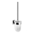 Phoenix Radii Toilet Brush & Holder Square Chrome