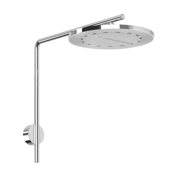 NX Iko Shower Arm & Rose Chrome