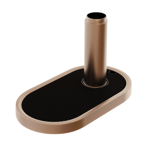 Zip Water Font Kit Raised Brushed Bronze