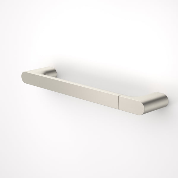 Caroma Urbane II Universal Rail Straight 400mm Brushed Nickel