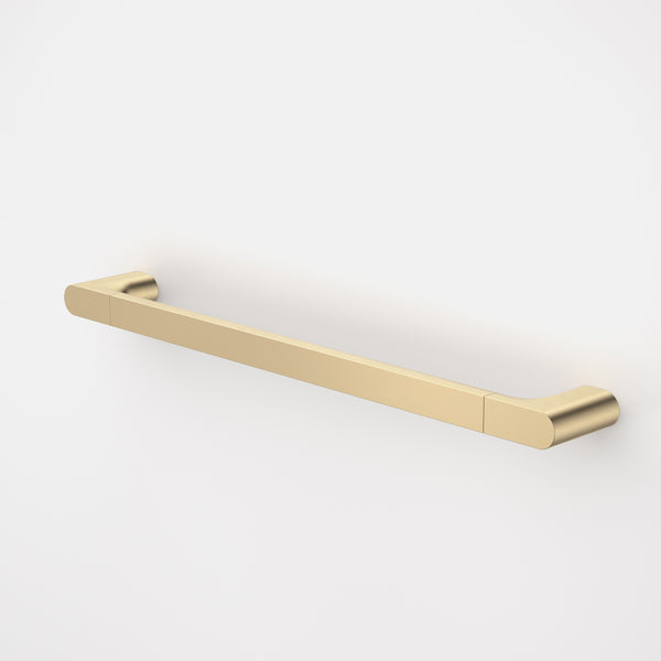 Caroma Urbane II Universal Rail Straight 600mm Brushed Brass