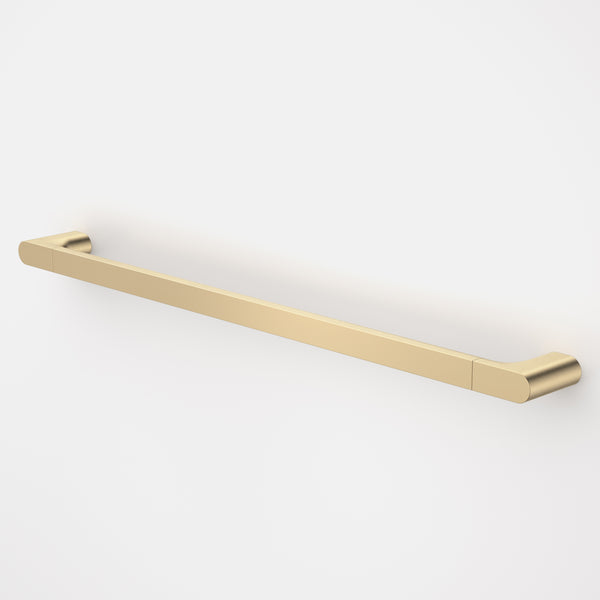 Caroma Urbane II Universal Rail Straight 800mm Brushed Brass