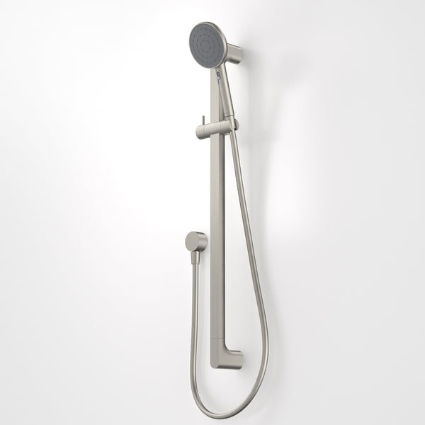 Caroma Urbane II Universal Rail Shower Brushed Nickel