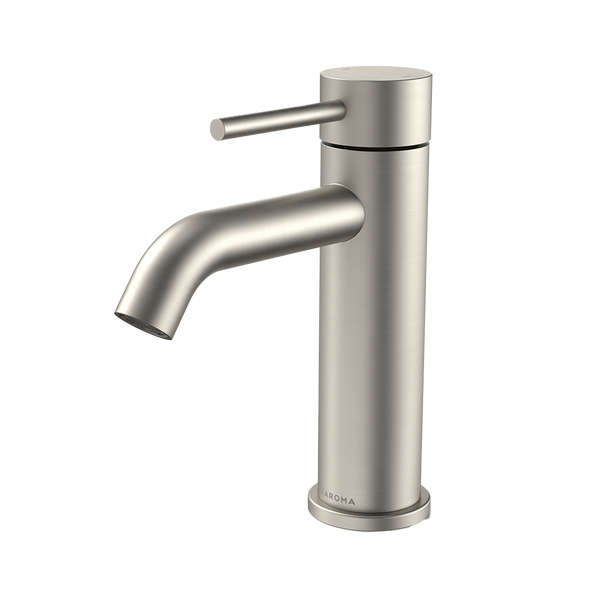 Caroma Liano II Basin Mixer Lead Free Brushed Nickel