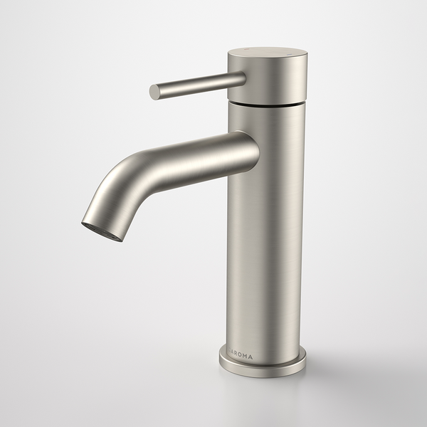 Caroma Liano II Basin Mixer Lead Free Brushed Nickel